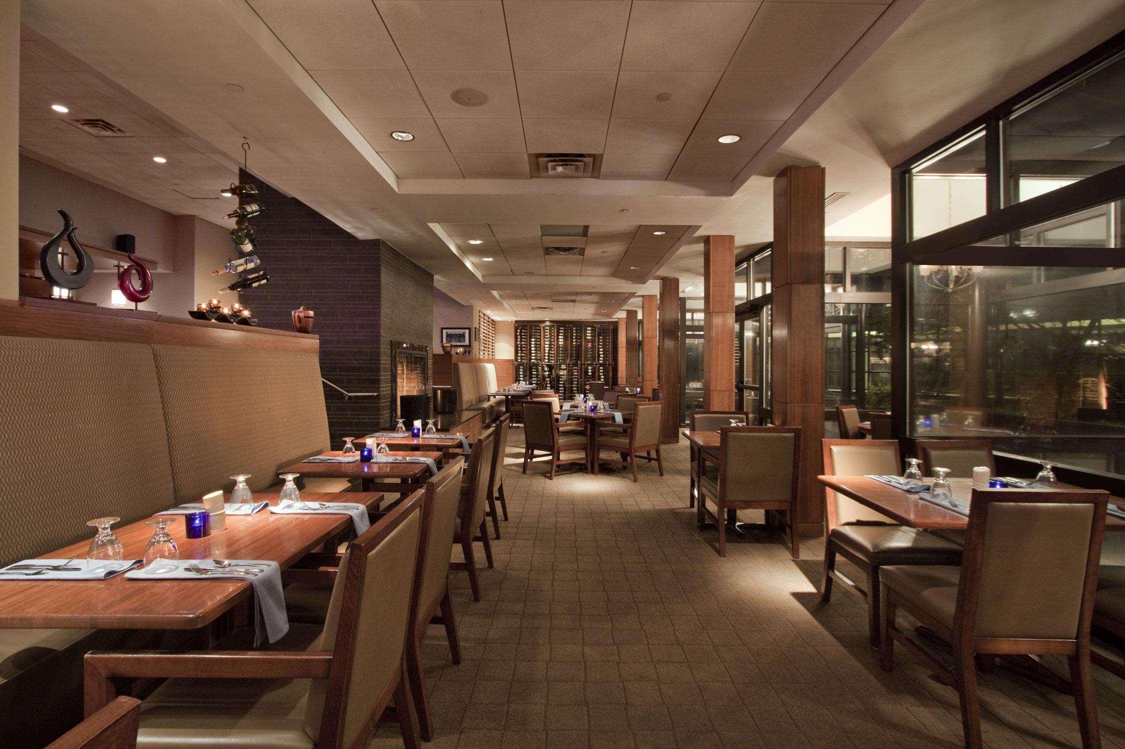 Hotel The Saratoga Hilton Saratoga Springs Restaurace fotografie